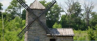 ветряная мельница фото